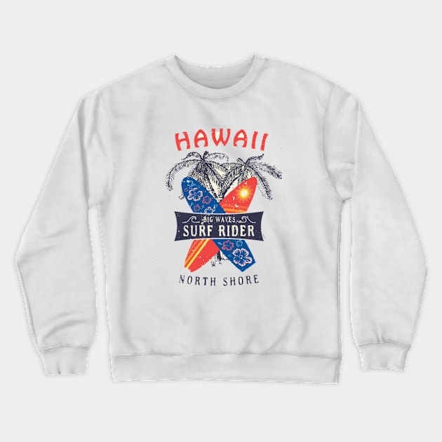 Hawaii Crewneck Sweatshirt by FunnyHedgehog